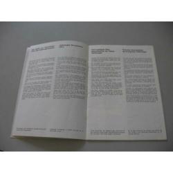 VW 123 Volkswagen Film-catalogus 24 bladzijden