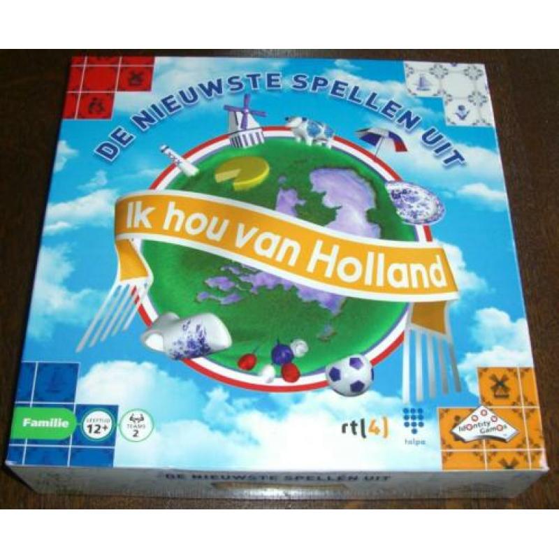 Diverse spellen o.a.-Ik hou van Holland-Zeeland editie-NIEUW
