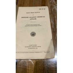 Field manual defense against chemical attack 1