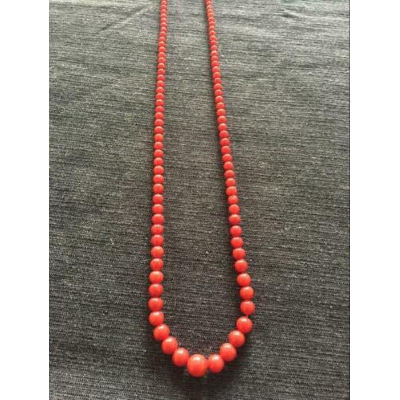 Oude Bloedkoraal,vintage, bieden vanaf 65,-€ aub