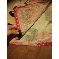 Mini Mouse roze badcape of badponcho €2,5