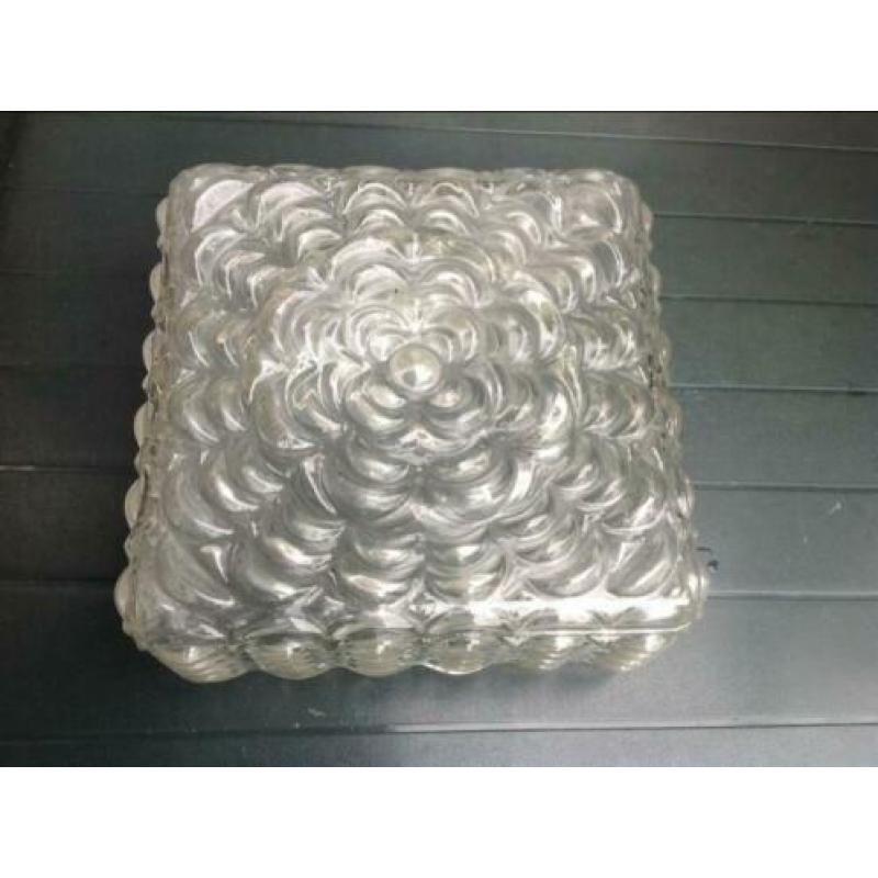 Plafonniere,glas,metaal