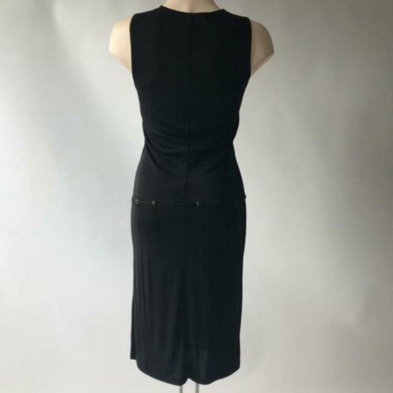 DKNY, ZGAN, zwarte jurk, maat small