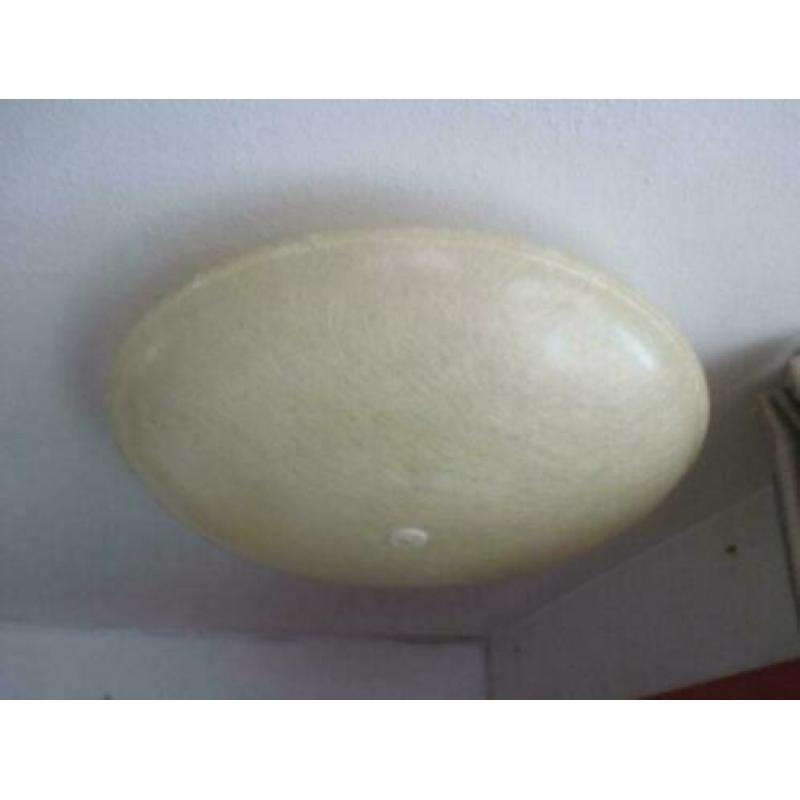 Louis Kalff plafondlamp jaren 50 60 design Philips 63 cm