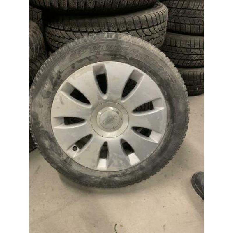 Audi a8 velgen met winterset