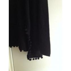 Millenium tu zwart vest / viscose vestje m / 38 - 40 nieuw