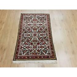 Vintage handgeknoopt perzisch tapijt Hamadan 130x77