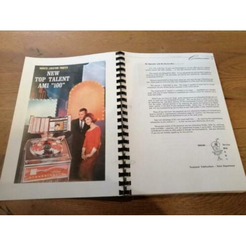 Jukebox Service manuals