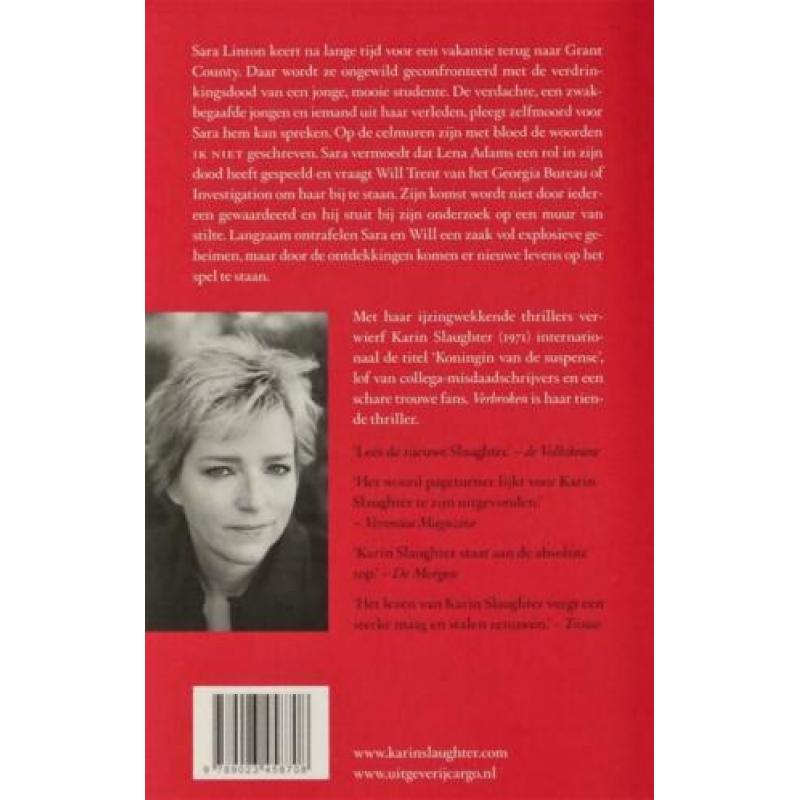 VERBROKEN door KARIN SLAUGHTER > 4de BOEK GRATIS