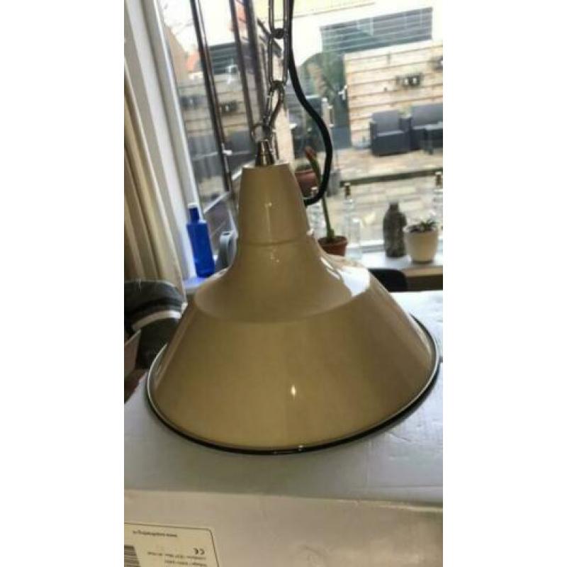 Crème kleurige hanglamp