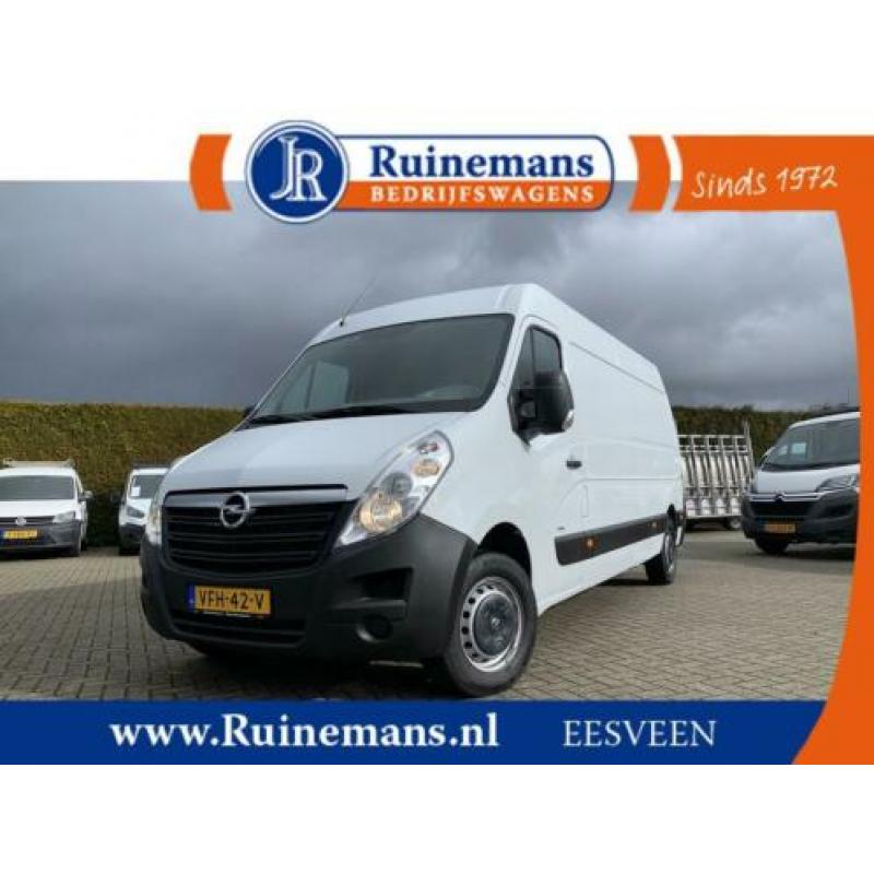Opel Movano 2.3 CDTI 126 PK / L3H2 / 1e Eig / BIJRIJDERSBANK