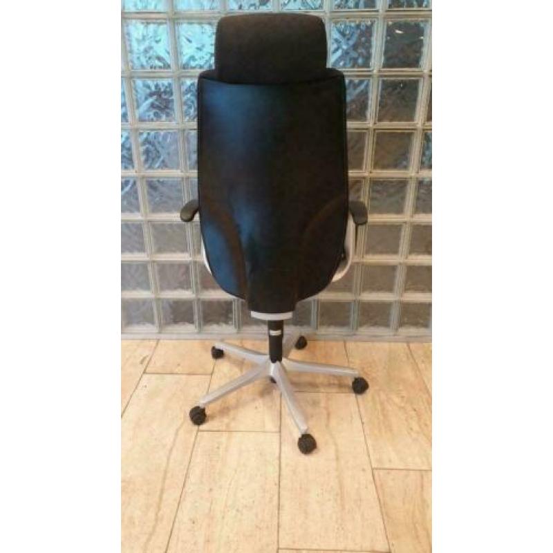 Bureaustoel Giroflex , hoge rug , hoofdsteun