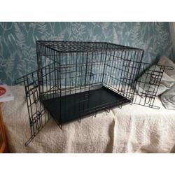 Opvouwbare bench 45x55x75 zwart
