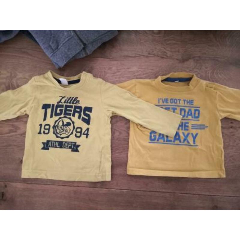 Pakket tweeling kleding maat 74
