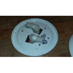 Plafonnieres mat glas