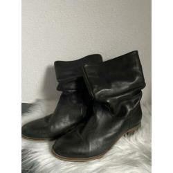 CELLINI enkellaars zwart leer 42