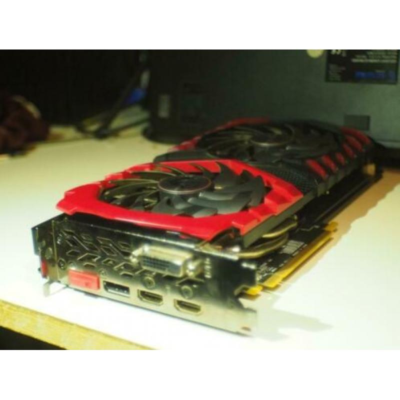 MSI rx 480 8gb gaming videokaart