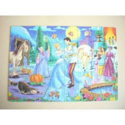 Disney Princess puzzel 4 puzzels in 1 doos vanaf 5 jaar