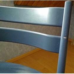 Stokke Trip Trap stoelen, 2 stuks, donkerblauw, prijs p/st.