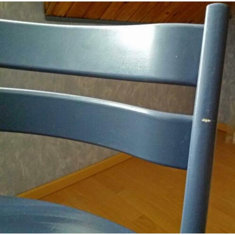Stokke Trip Trap stoelen, 2 stuks, donkerblauw, prijs p/st.