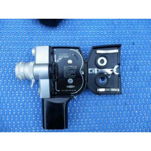 Fujica single - 8 filmcamera met zoom 1: 1.8 f=10.5-27.5 mm