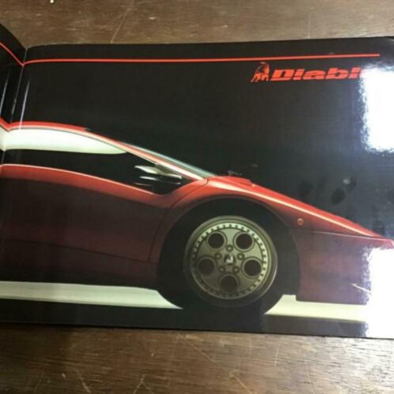 Hele mooie Lamborghini Diablo folder
