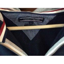 Tommy Hilfiger Vest, maat L, kleur blauw!