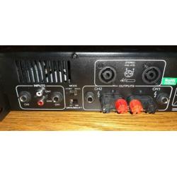 Complete set geluids apparatuur 3000 Watt