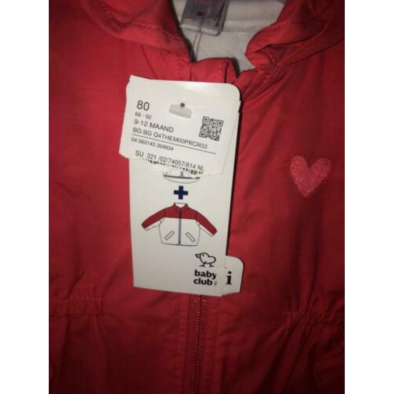 2 in 1 jasje meisje nieuw c&a babyclub