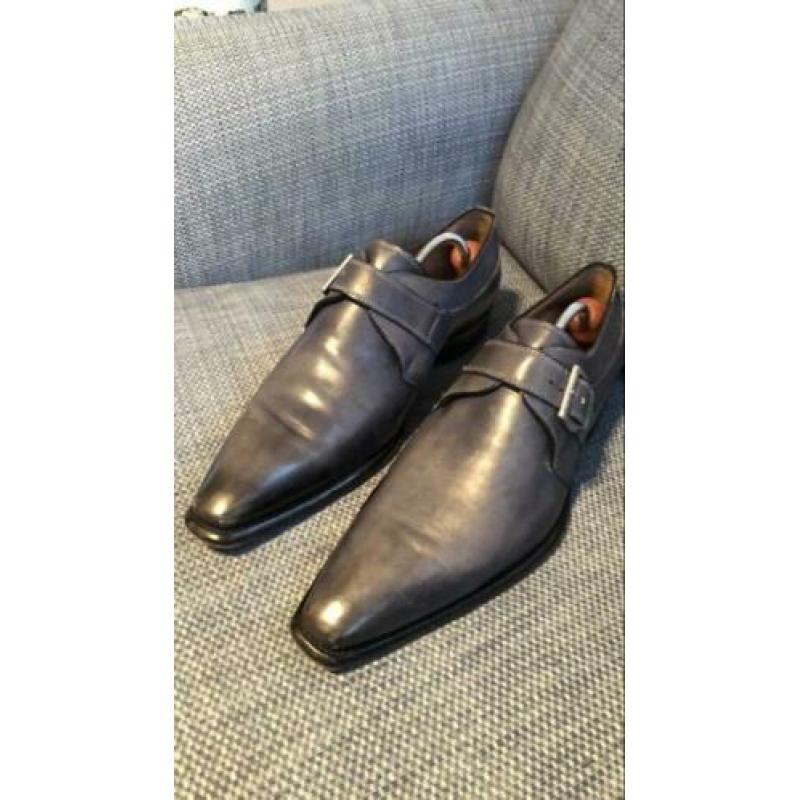 Blauwe gesp schoenen maat 7,5