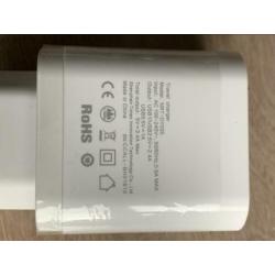 Lader USB 3 uitgangen 15 Watt, handig voor vakantie