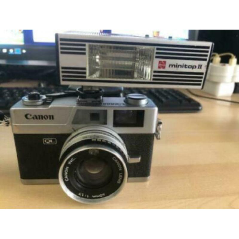 Canon Canonet QL 17 met 40mm f1.7 lens