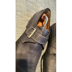 Blauwe gesp schoenen maat 7,5