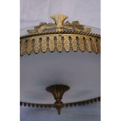 Empire lamp brons - Hollywood Regency lamp