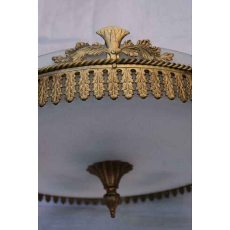 Empire lamp brons - Hollywood Regency lamp