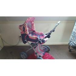 Zeer leuke kinderwagen