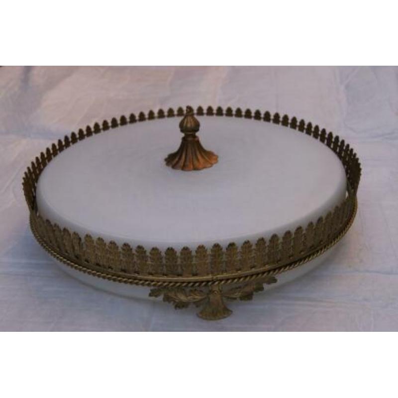 Empire lamp brons - Hollywood Regency lamp