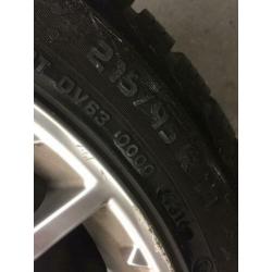 alfa Romeo velgen 17 inch 215/45/17