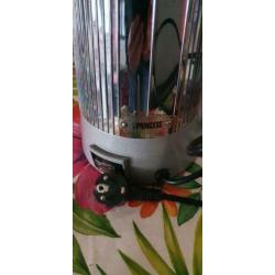 Popcorne en sinansappel pers