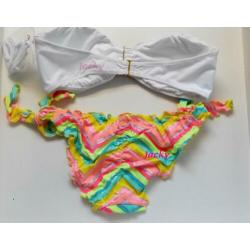 Victoria's Secret bikini ruffle cheeky slip M origineel