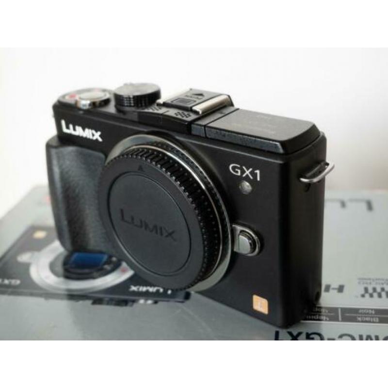 Panasonic Lumix DMC GX1 + Lumix G Vario 12-32 mega ois.