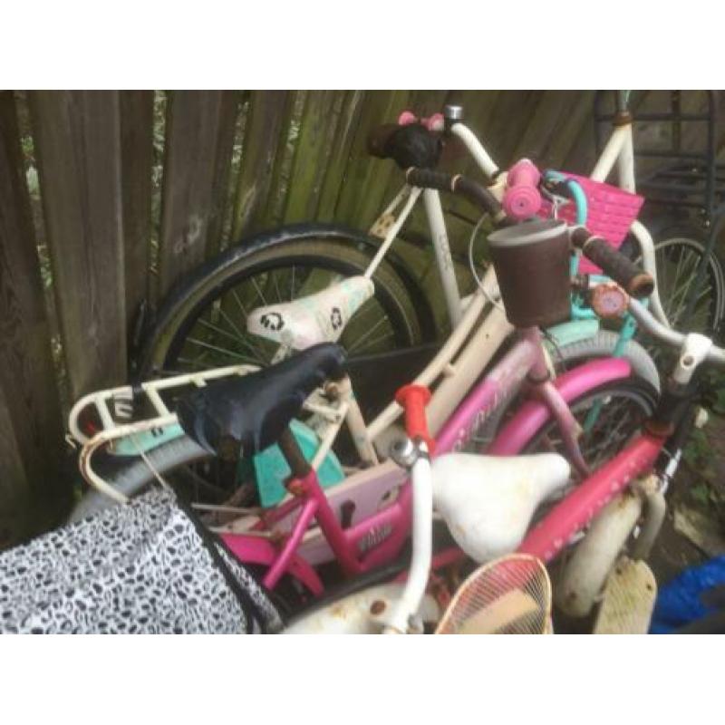 opruiming kinderfietsen x 6
