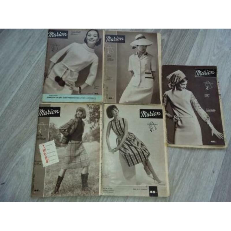 Pakket vintage Marion 1964 compleet met patronen