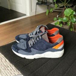 P448 sneakers blauw mt 44