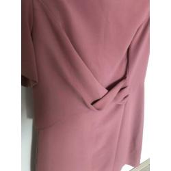 Topshop roze jurk maat 38