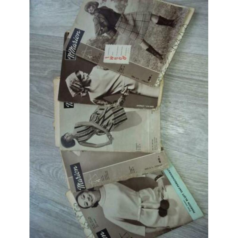 Pakket vintage Marion 1964 compleet met patronen