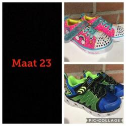 Partij echte Sketchers kinderschoenen