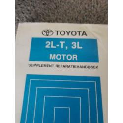 reparatiehandboek toyota 2L,2LT motor landcruiser, hilux