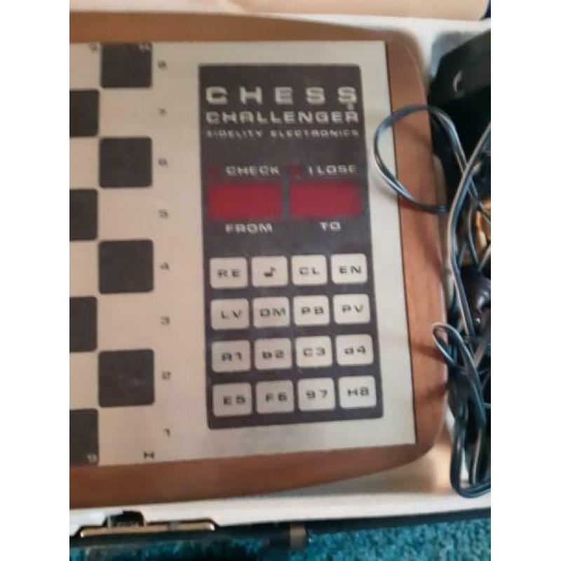 Schaakcomputer Chess Challenger Fidelity Electronics LTD
