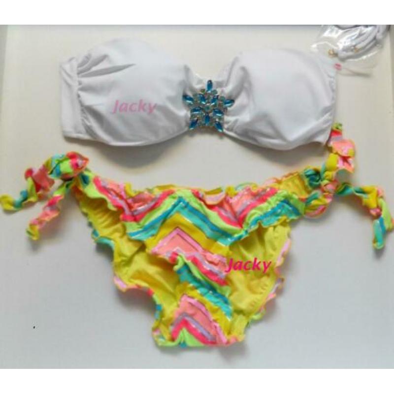Victoria's Secret bikini ruffle cheeky slip M origineel
